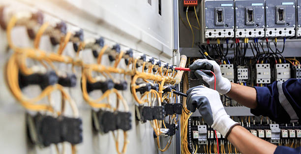 Professional Electrician technician working in Kenly, NC